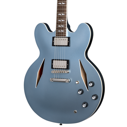 Epiphone Dave Grohl DG-335 Semi-Hollow - Pelham Blue with Hardshell Case