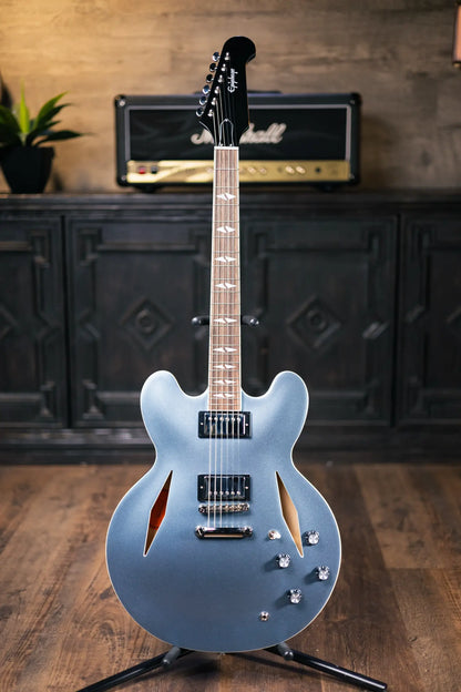Epiphone Dave Grohl DG-335 Semi-Hollow - Pelham Blue with Harshell Case