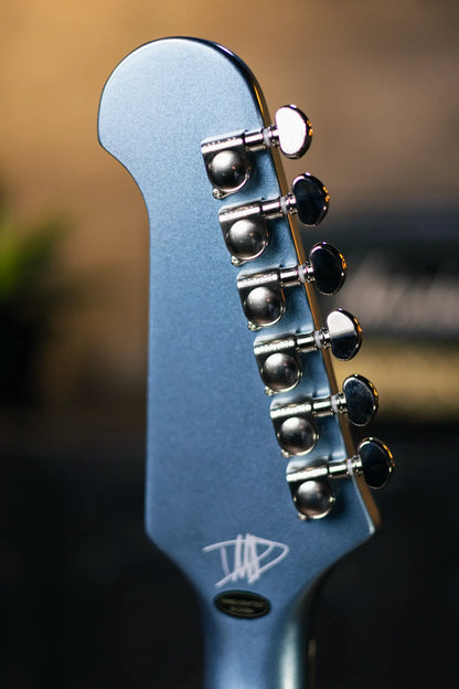 Epiphone Dave Grohl DG-335 Semi-Hollow - Pelham Blue with Harshell Case