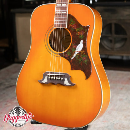 Epiphone Dove Studio Solid Top Acoustic/Electric Guitar - Violinburst