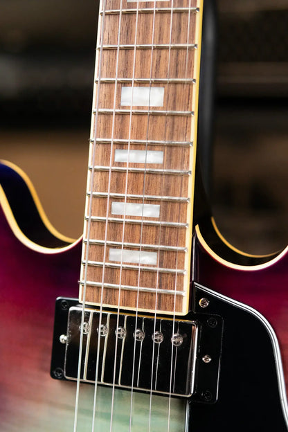 Epiphone ES-335 Figured Semi-Hollow Electric Guitar - Blueberry Burst