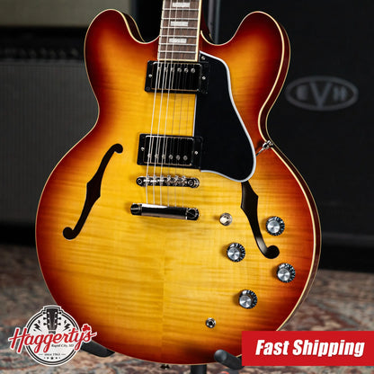 Epiphone ES-335 Figured Semi-Hollow Electric Guitar - Raspberry Tea Burst