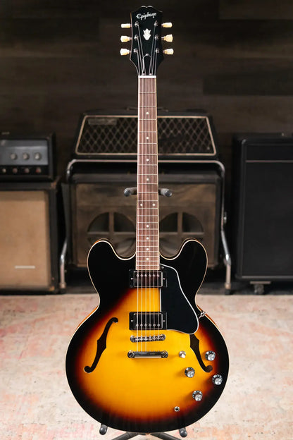 Epiphone ES-335 Semi-Hollow Electric Guitar - Vintage Sunburst - Used
