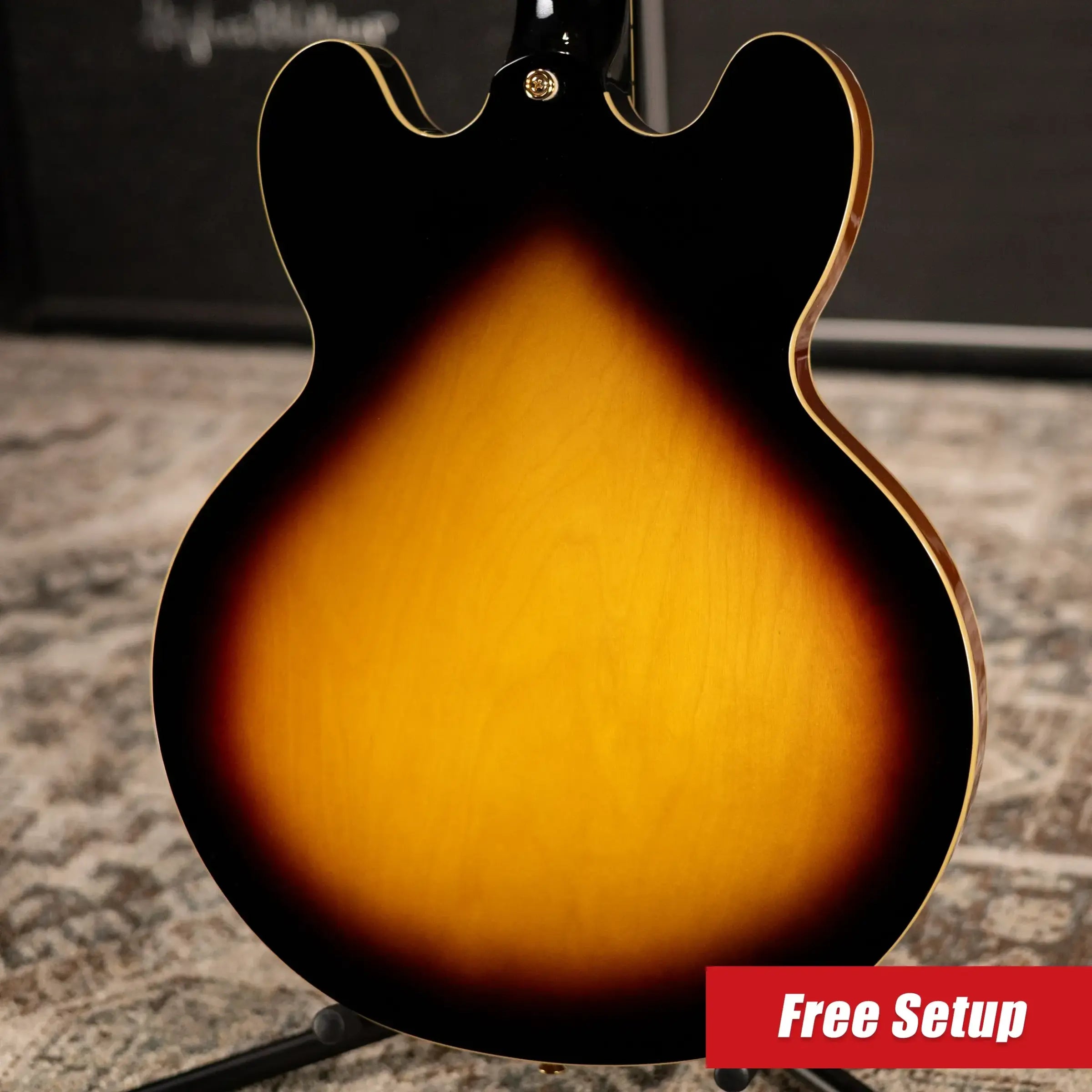 Epiphone ES-345 Semi-Hollow Electric Guitar - Triburst with Gig Bag