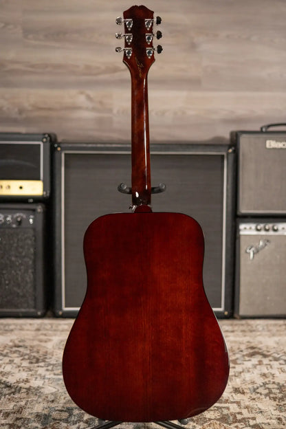 Epiphone Eric Church Signature Hummingbird Dark Studio Acoustic/Electric Guitar - Cobra Burst with Hardshell Case