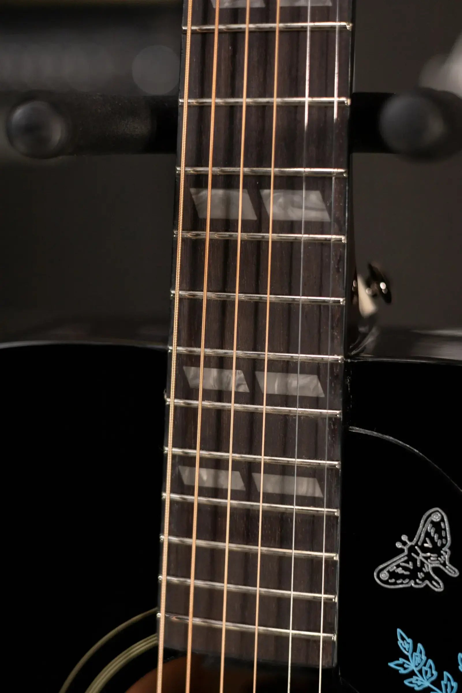 Epiphone Eric Church Signature Hummingbird Dark Studio Acoustic/Electric Guitar - Cobra Burst with Hardshell Case