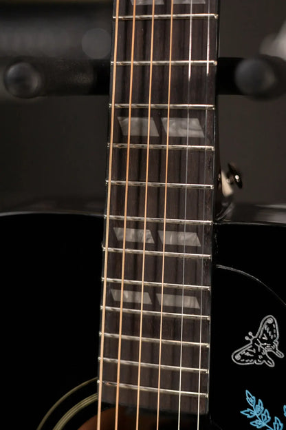 Epiphone Eric Church Signature Hummingbird Dark Studio Acoustic/Electric Guitar - Cobra Burst with Hardshell Case
