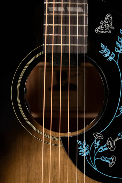 Epiphone Eric Church Signature Hummingbird Dark Studio Acoustic/Electric Guitar - Cobra Burst with Hardshell Case