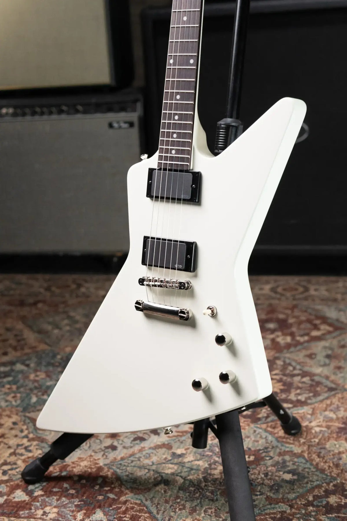 Epiphone Explorer '80s EMG Electric Guitar - Classic White