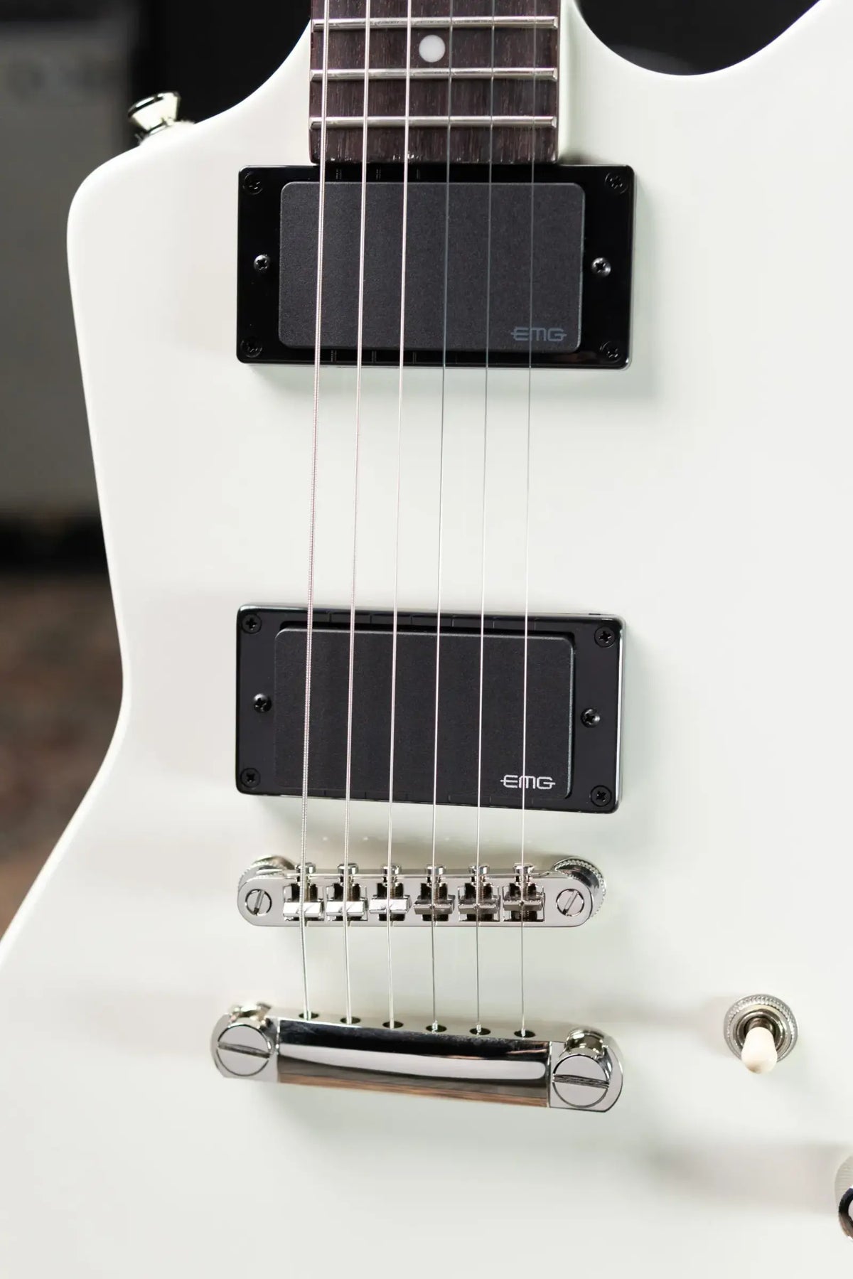 Epiphone Explorer '80s EMG Electric Guitar - Classic White