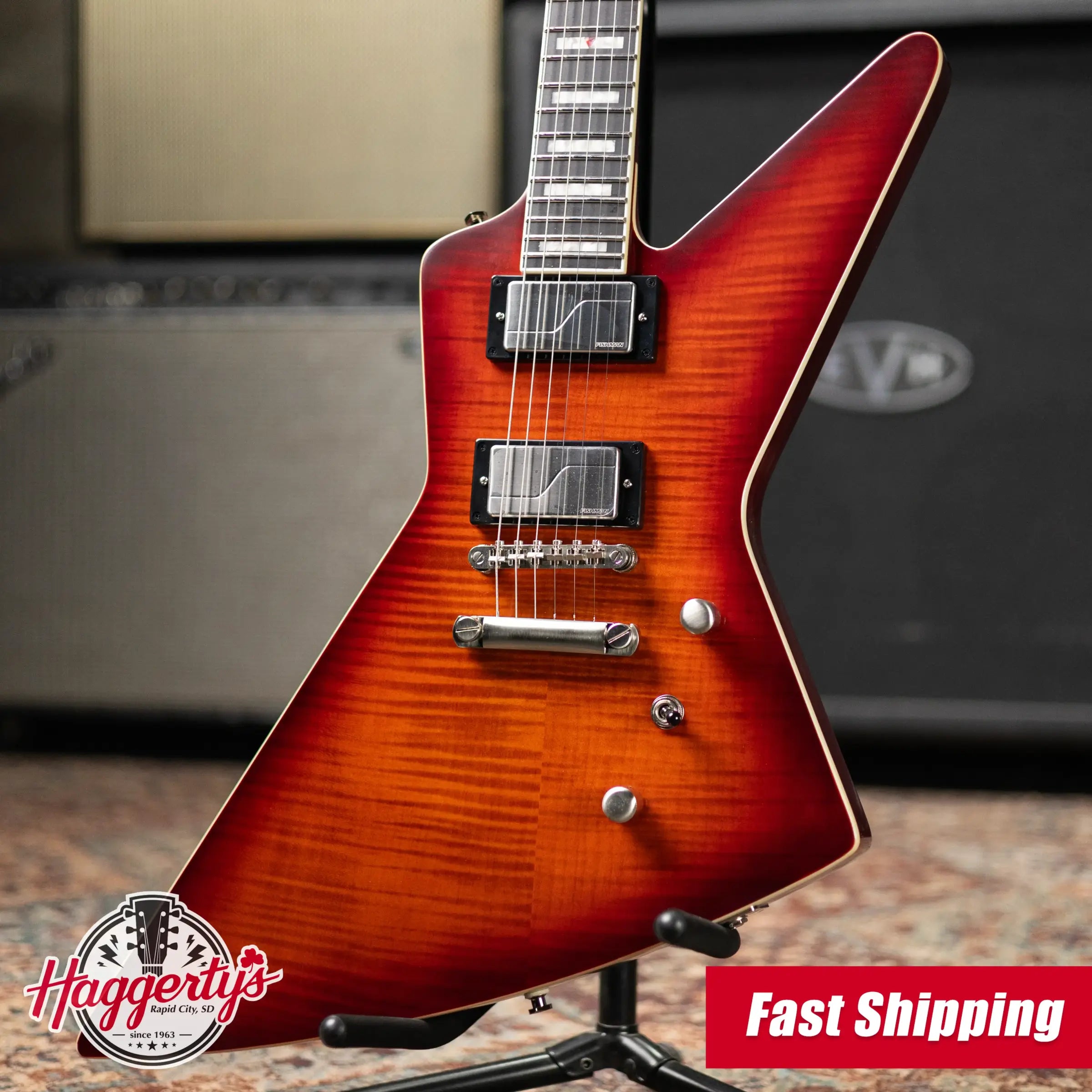 Epiphone Extura Prophecy Electric Guitar - Aged Bengal Tiger Burst with Gig Bag
