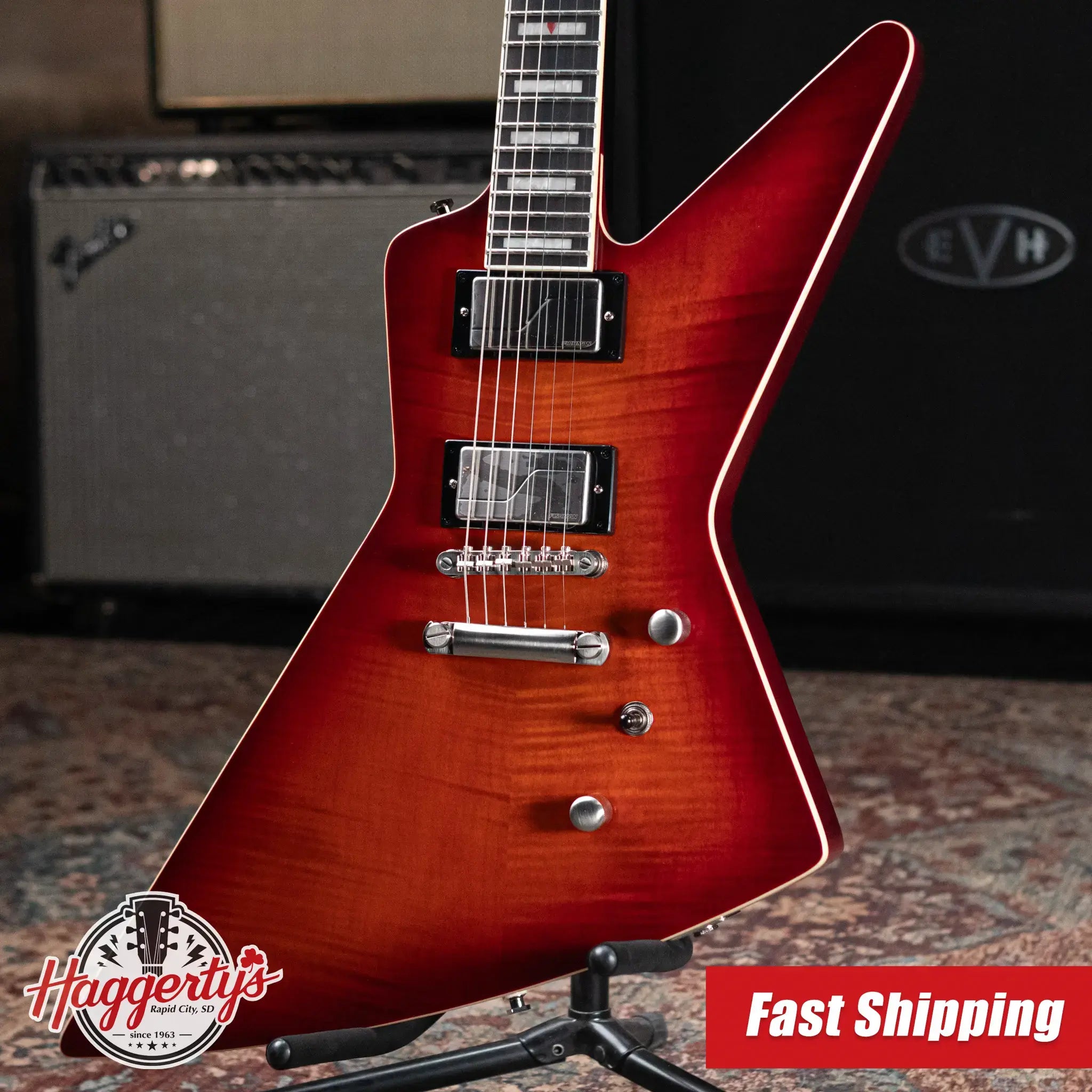 Epiphone Extura Prophecy Electric Guitar - Aged Bengal Tiger Burst with Gig Bag
