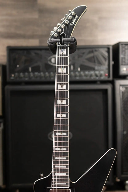 Epiphone Extura Prophecy Electric Guitar - Aged Jet Black Metallic with Gig Bag