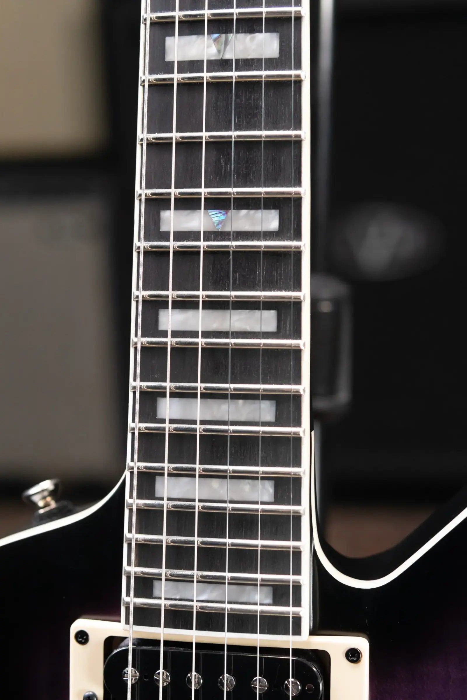 Epiphone Extura Prophecy Electric Guitar Purple Tiger Burst with Hardshell Case - Used