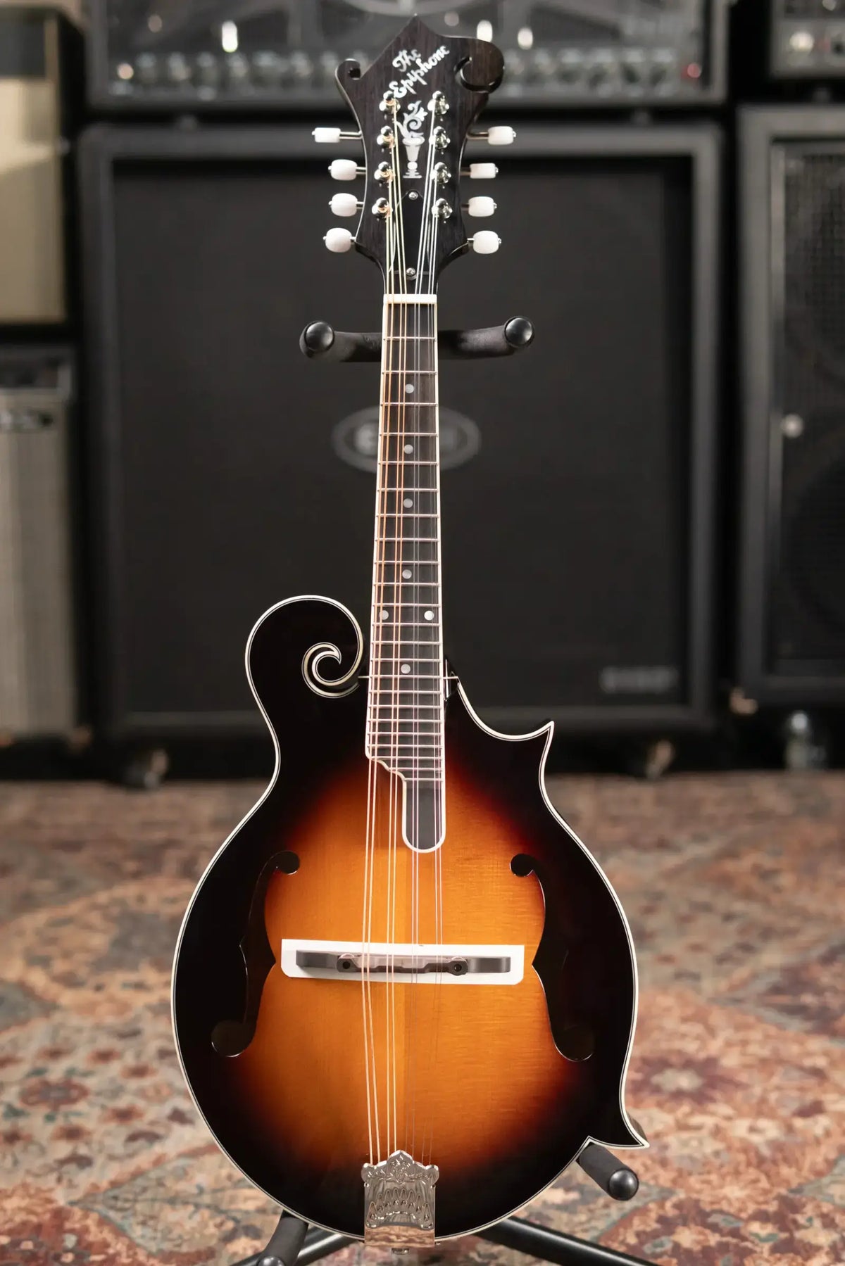 Epiphone F-5G Mandolin - Cremona Burst with Hardshell Case