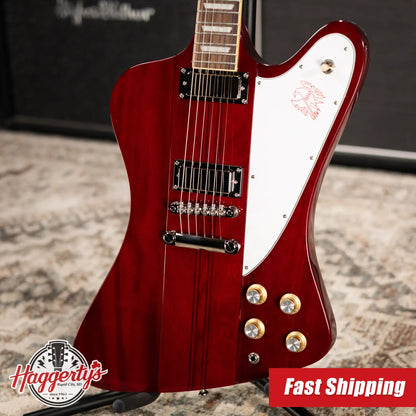 Epiphone Firebird Electric Guitar - Wine Red with Gig Bag