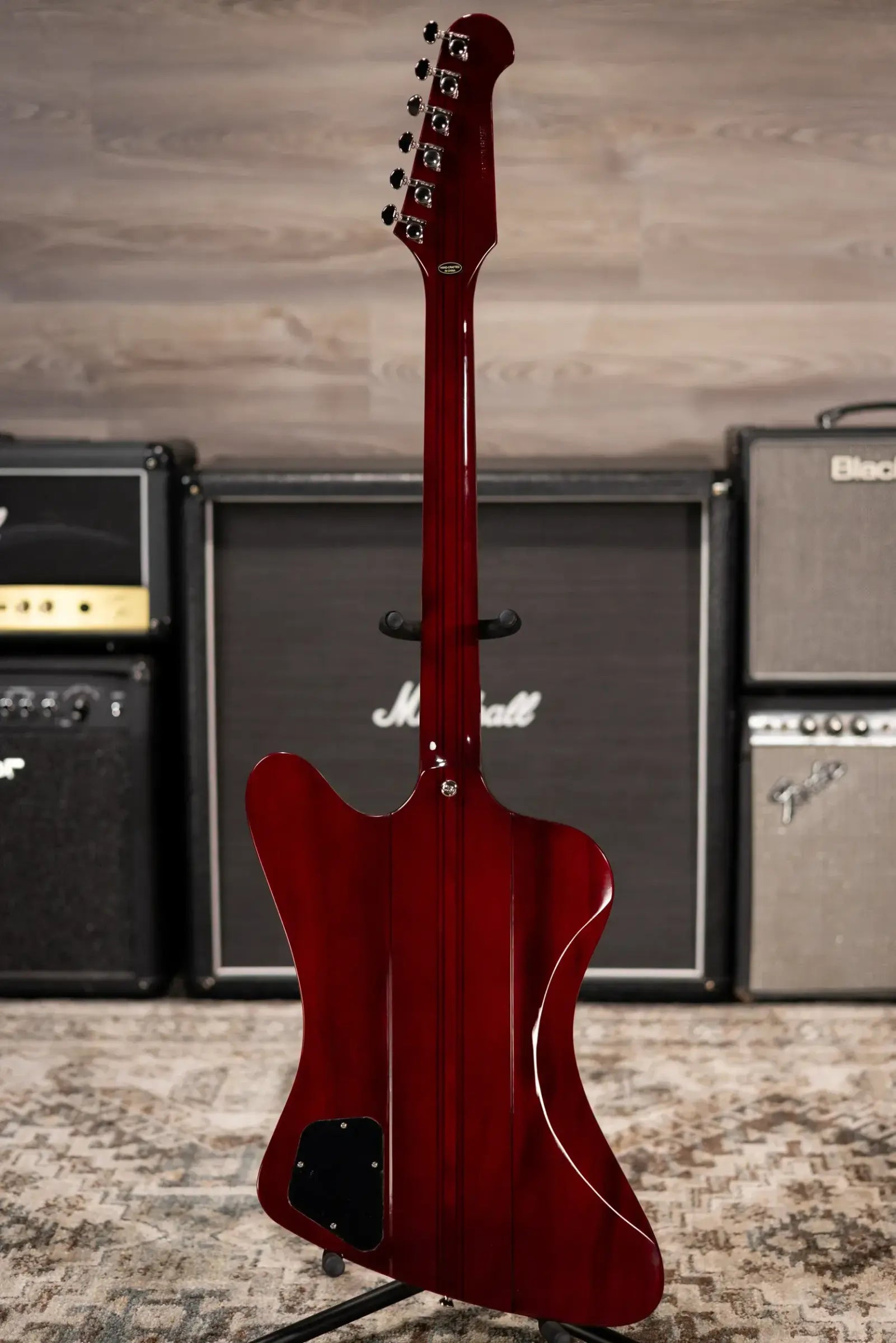 Epiphone Firebird Electric Guitar - Wine Red with Gig Bag