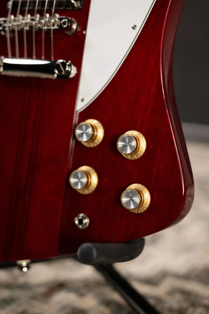 Epiphone Firebird Electric Guitar - Wine Red with Gig Bag