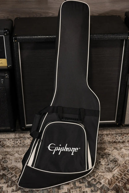 Epiphone Firebird Electric Guitar - Wine Red with Gig Bag
