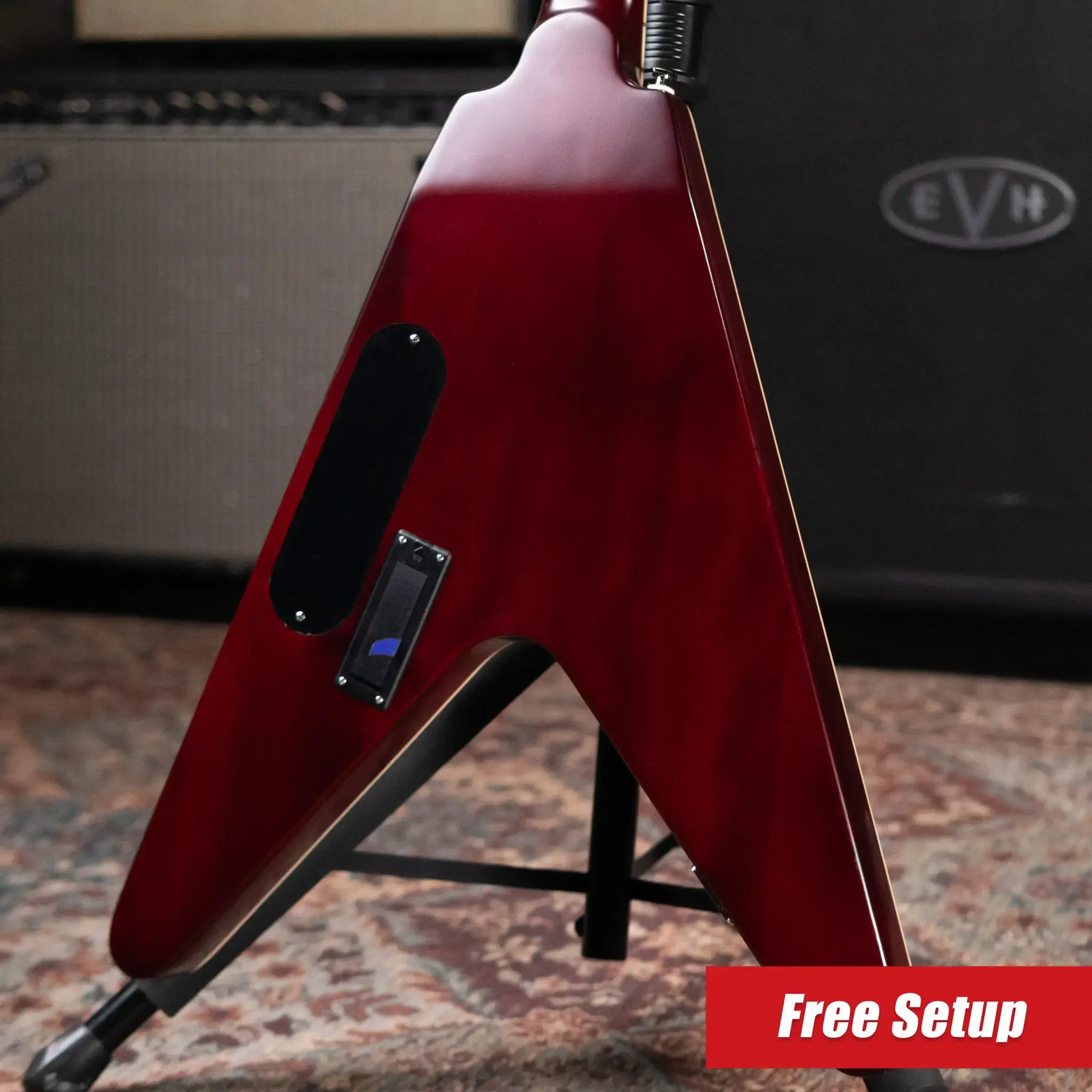 Epiphone Flying V Prophecy Electric Guitar - Aged Bengal Tiger Burst with Gig Bag