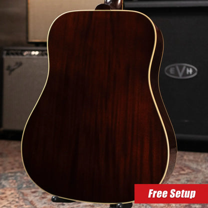 Epiphone Hummingbird Dreadnought Acoustic/Electric Guitar - Aged Natural Antique Gloss