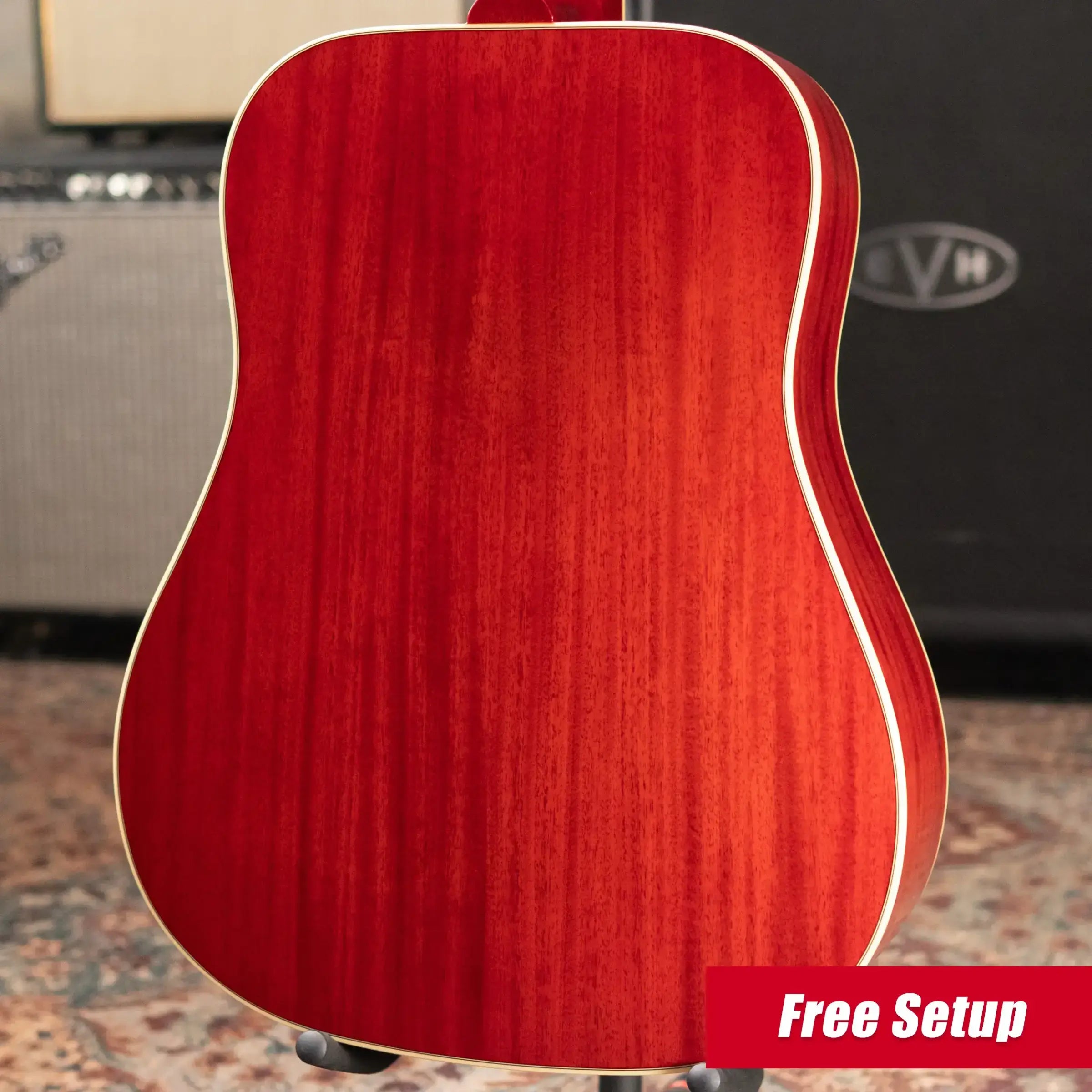 Epiphone Hummingbird Standard Acoustic/Electric Guitar - Cherry Sunburst