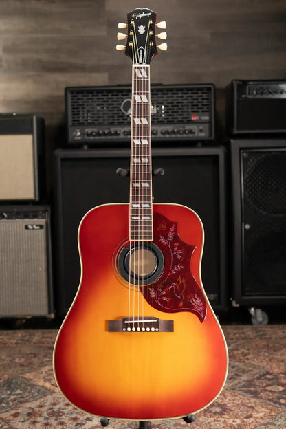 Epiphone Hummingbird Standard Acoustic/Electric Guitar - Cherry Sunburst