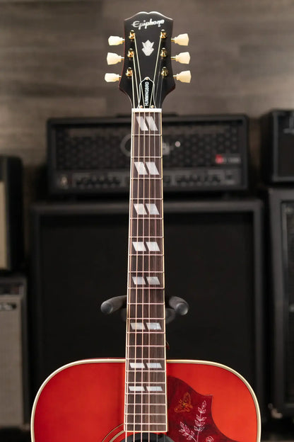 Epiphone Hummingbird Standard Acoustic/Electric Guitar - Cherry Sunburst