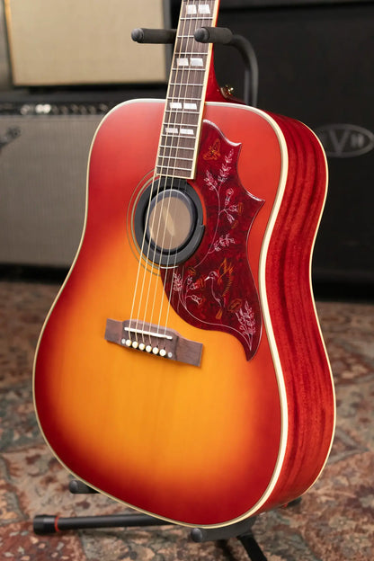Epiphone Hummingbird Standard Acoustic/Electric Guitar - Cherry Sunburst with Gig Bag