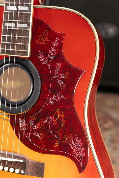 Epiphone Hummingbird Standard Acoustic/Electric Guitar - Cherry Sunburst with Gig Bag