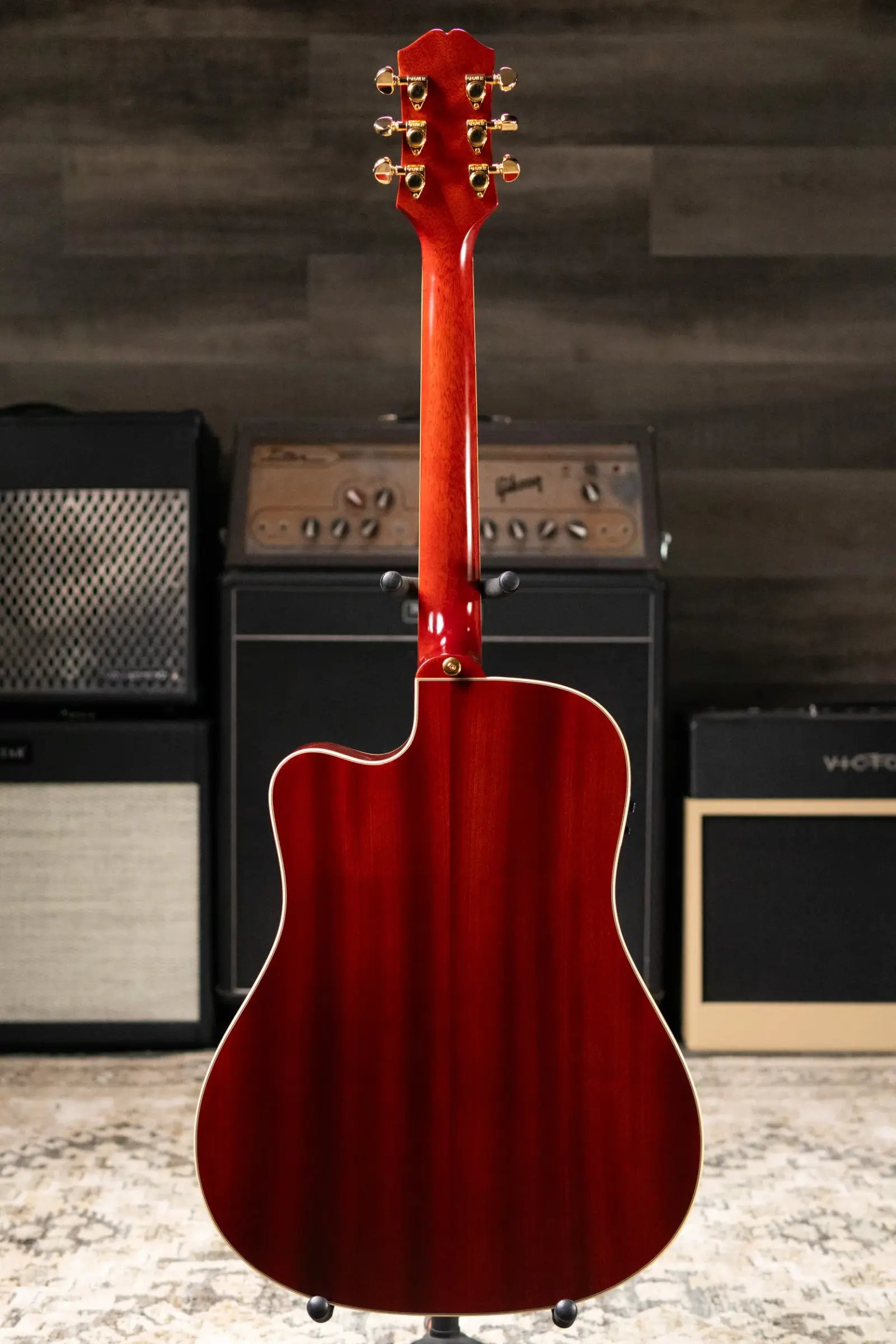 Epiphone Hummingbird Standard EC Acoustic/Electric Guitar - Cherry Sunburst
