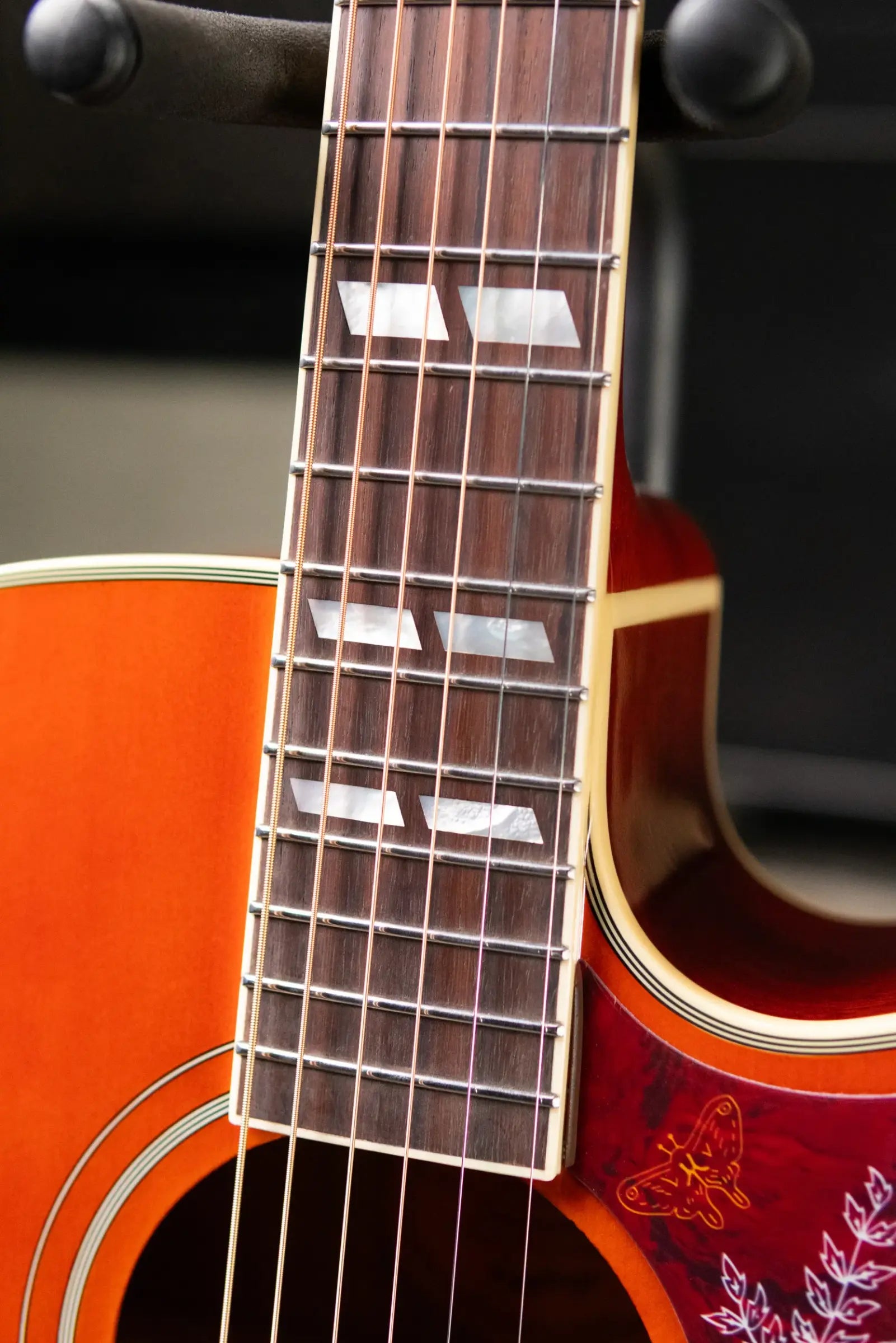 Epiphone Hummingbird Standard EC Acoustic/Electric Guitar - Cherry Sunburst