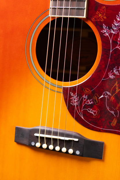 Epiphone Hummingbird Standard EC Acoustic/Electric Guitar - Cherry Sunburst