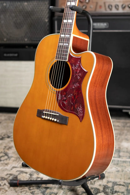 Epiphone Hummingbird Standard EC Acoustic/Electric Guitar - Natural with Gig Bag