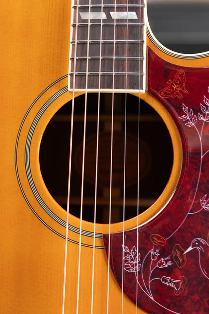 Epiphone Hummingbird Standard EC Acoustic/Electric Guitar - Natural with Gig Bag