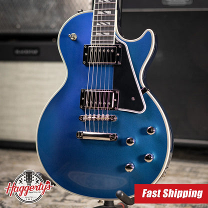 Epiphone Inspired By Gibson Futura Les Paul Custom Electric Guitar - Twilight Shift with Gig Bag