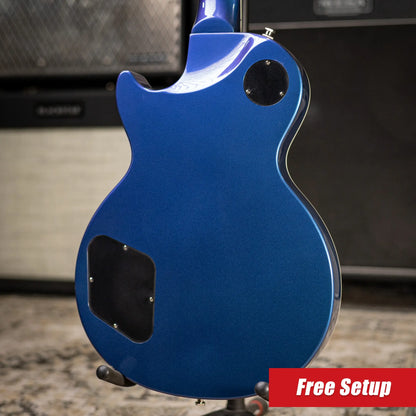 Epiphone Inspired By Gibson Futura Les Paul Custom Electric Guitar - Twilight Shift with Gig Bag