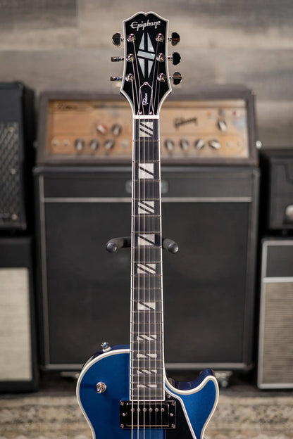 Epiphone Inspired By Gibson Futura Les Paul Custom Electric Guitar - Twilight Shift with Gig Bag