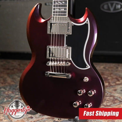 Epiphone Inspired By Gibson Futura SG Custom Electric Guitar - Midnight Ember Shift with Gig Bag