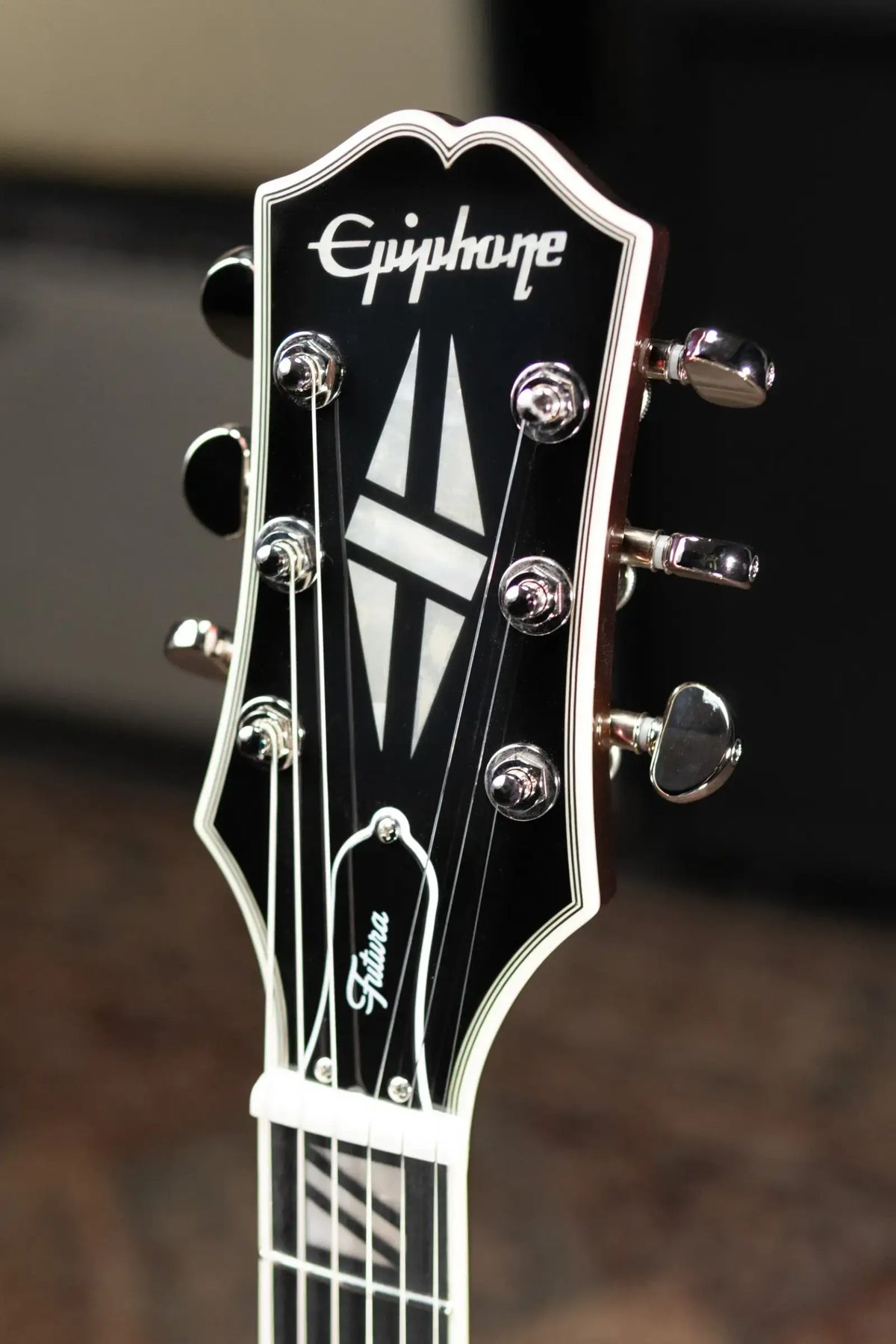 Epiphone Inspired By Gibson Futura SG Custom Electric Guitar - Midnight Ember Shift with Gig Bag