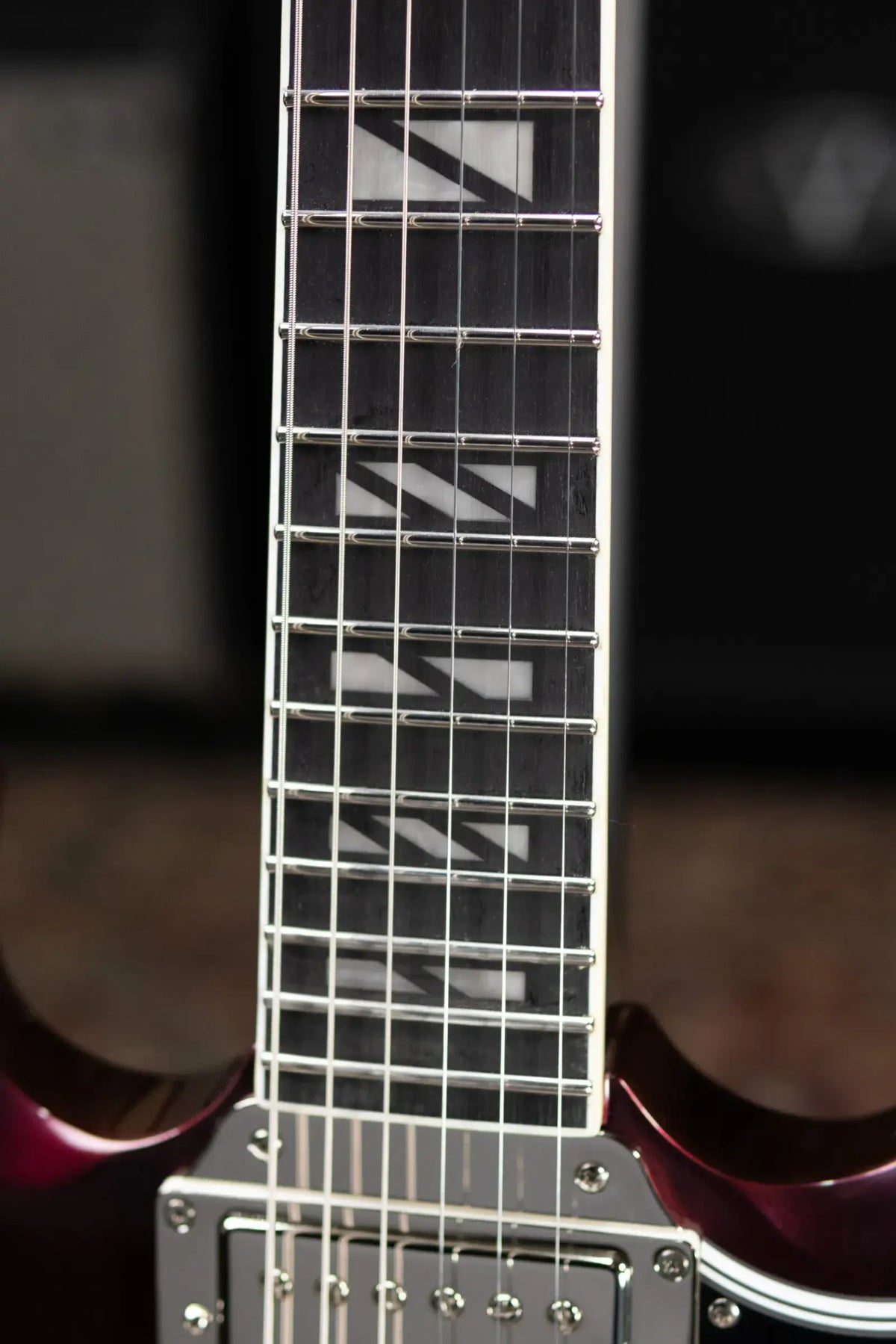 Epiphone Inspired By Gibson Futura SG Custom Electric Guitar - Midnight Ember Shift with Gig Bag