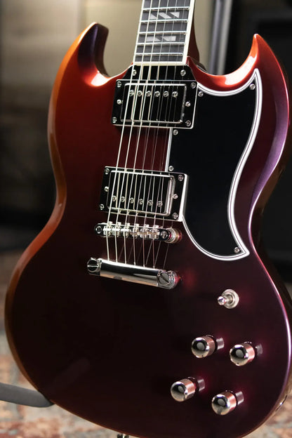 Epiphone Inspired By Gibson Futura SG Custom Electric Guitar - Midnight Ember Shift with Gig Bag