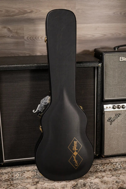 Epiphone Inspired By Gibson Les Paul Custom Electric Guitar - Ebony with Hardshell Case