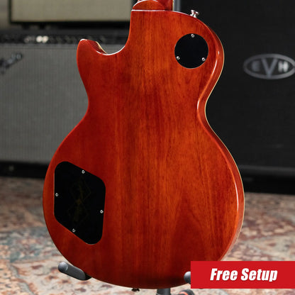 Epiphone Inspired by Gibson 1959 Les Paul Standard Reissue Electric Guitar - Washed Bourbon Burst with Hardshell Case