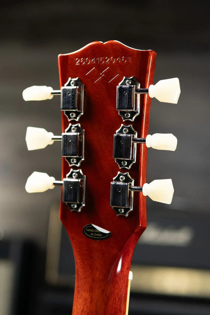 Epiphone Inspired by Gibson 1959 Les Paul Standard Reissue Electric Guitar - Washed Bourbon Burst with Hardshell Case