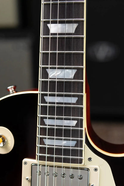 Epiphone Inspired by Gibson 1959 Les Paul Standard Reissue Electric Guitar - Washed Bourbon Burst with Hardshell Case