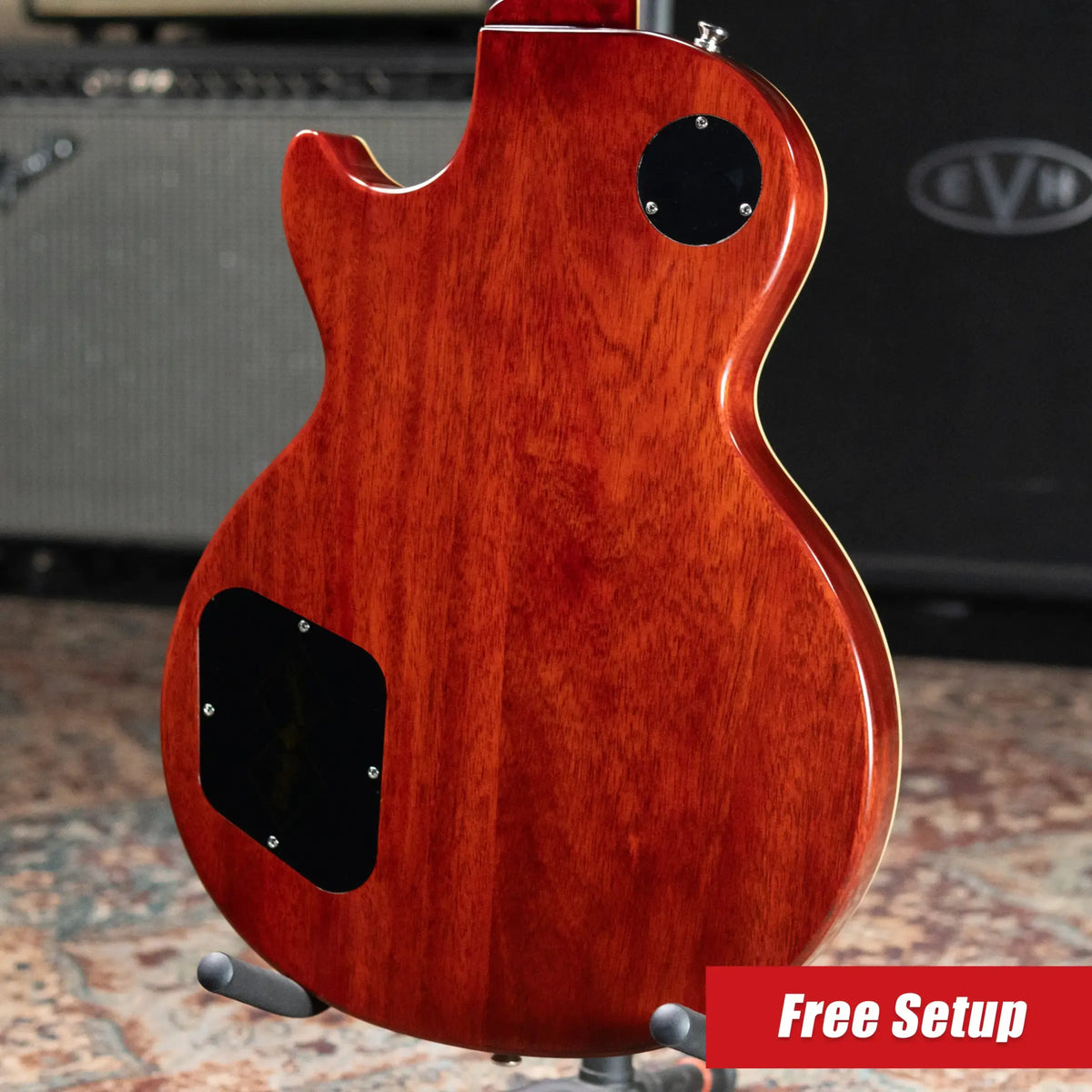 Epiphone Inspired by Gibson 1960 Les Paul Standard Reissue Electric Guitar - Iced Tea Burst with Hardshell Case
