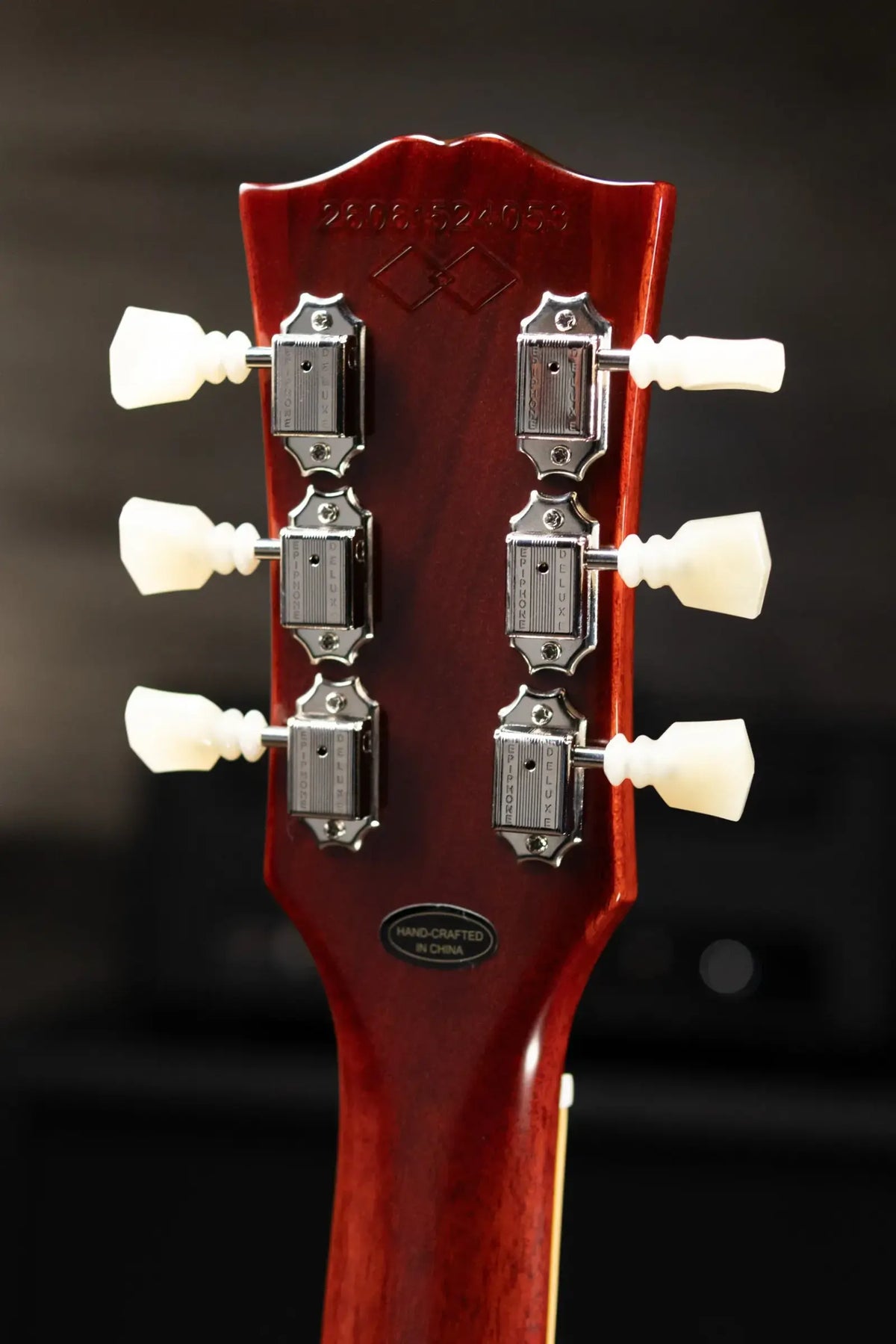 Epiphone Inspired by Gibson 1960 Les Paul Standard Reissue Electric Guitar - Washed Cherry Sunburst with Hardshell Case