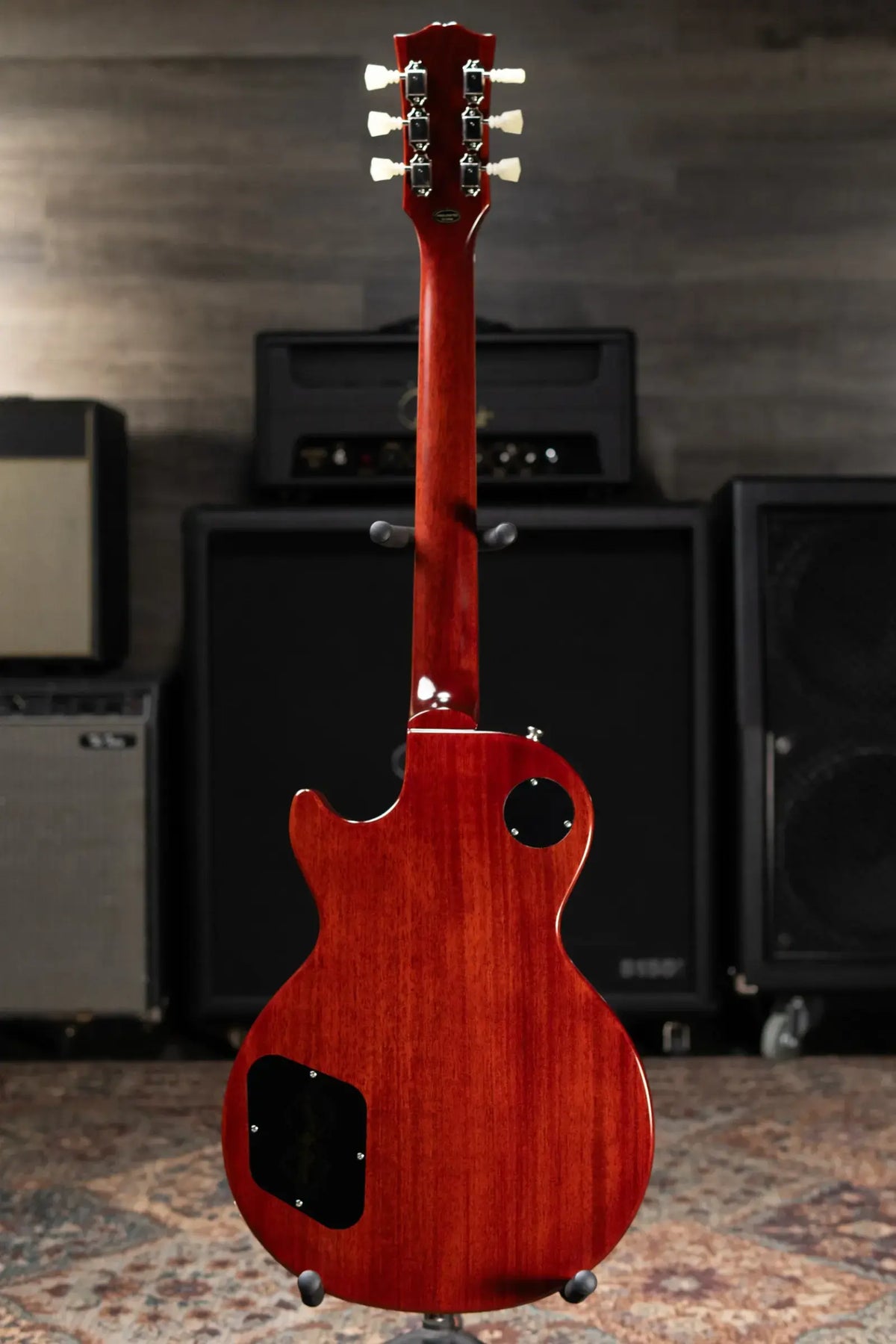 Epiphone Inspired by Gibson 1960 Les Paul Standard Reissue Electric Guitar - Washed Cherry Sunburst with Hardshell Case