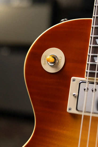 Epiphone Inspired by Gibson 1960 Les Paul Standard Reissue Electric Guitar - Washed Cherry Sunburst with Hardshell Case